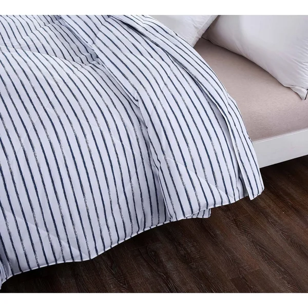 St. James Home Microfiber Nano Comforter - Light Grey, Twin, Gray