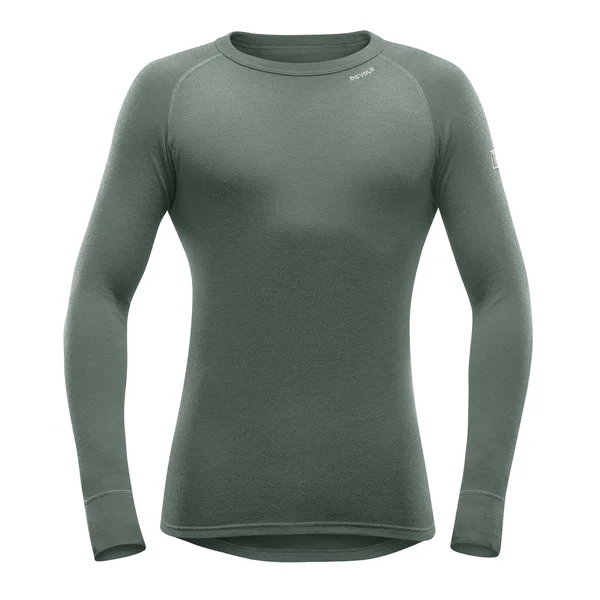 Devold Expedition Man Shirt Green - Mens Merino Top, Size - Color Forest