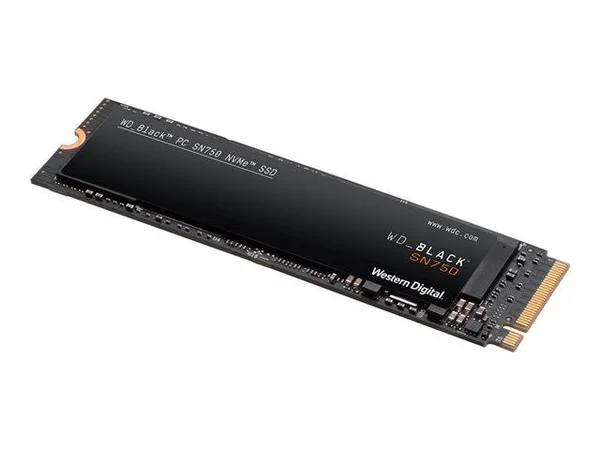 WD Black SN750 NVMe SSD WDS100T3X0C - Solid state drive - 1 TB - internal - M.2 2280 - PCI Express 3.0 x4 (NVMe)