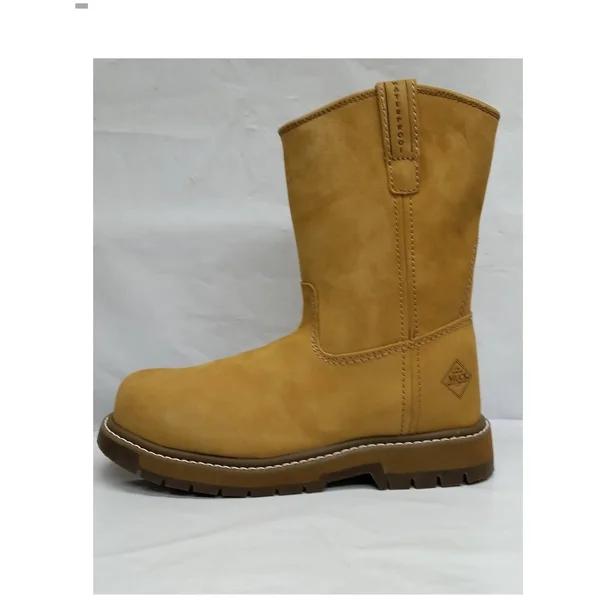 MuckBoots Men's Wheat Wellie Classic Composite Toe Work Boot - Size 14W