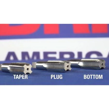 Drill America Dwtst3-1/2-12P 3-1/2x22-12 HSS Plug Hand Tap