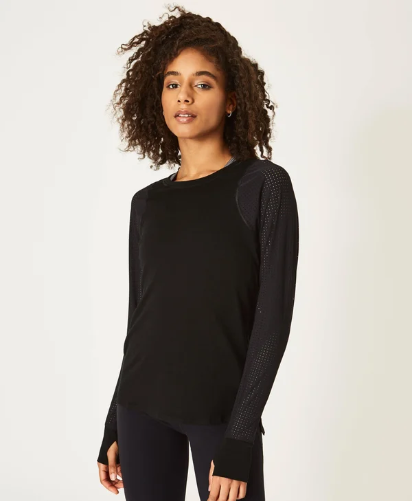 Women's Sweaty Betty Breeze Long Sleeve Run Tee