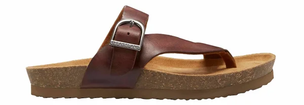 Eastland Women's Shauna Thong Sandal Walnut 11