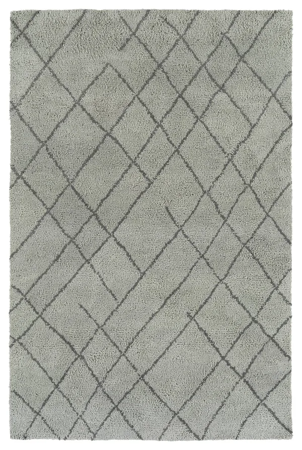 Kaleen Micha MCA98-77 Silver Rug - 8 ft x 10 ft