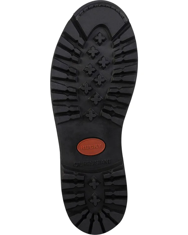 Rocky 7x22 Jump Boot Side-Zip, Men's Black