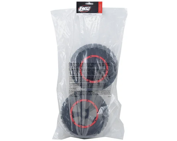 Losi 45004 Left & Right Tire 1EA Premounted: 1:5 4WD DB XL