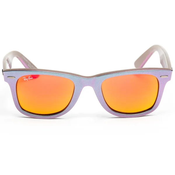 Ray-Ban Men's Original Wayfarer Cosmo Purple Sunglasses - Purple Frames/Orange Lenses