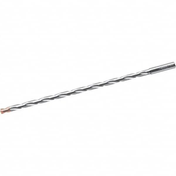 Walter-Titex 5.56mm 140° 2-Flute Solid Carbide Extra Length Drill Bit - TiNAl/AlCrN Finish - 174mm Flute Length, 214mm OAL, 6mm S