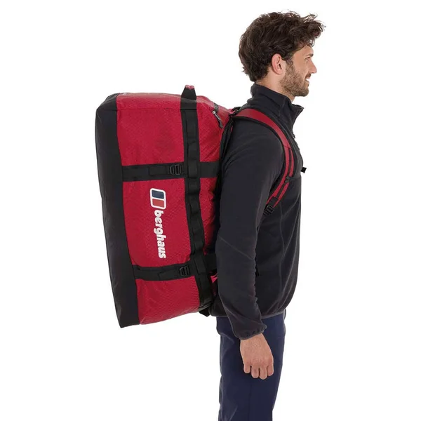 Berghaus Expedition Mule 100L Holdall Red Dahlia/Jet Black 100L