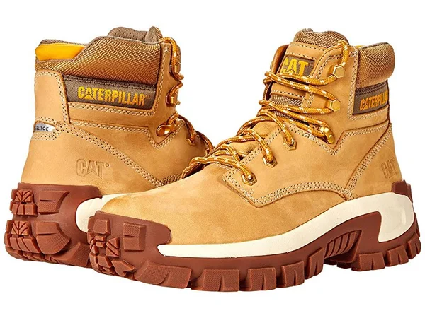 Caterpillar Men's Invader Hi Steel Toe Work Boot Honey Reset - Size 11.5M