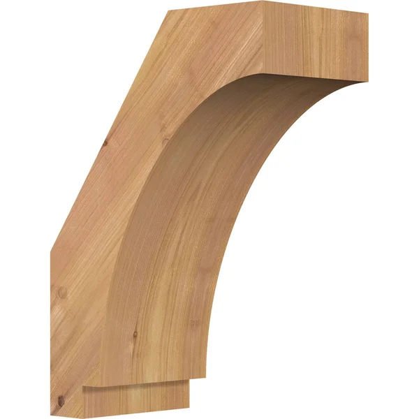 5 1/2x22W x 10x22D x 14x22H Imperial Smooth Brace - Western Red Cedar