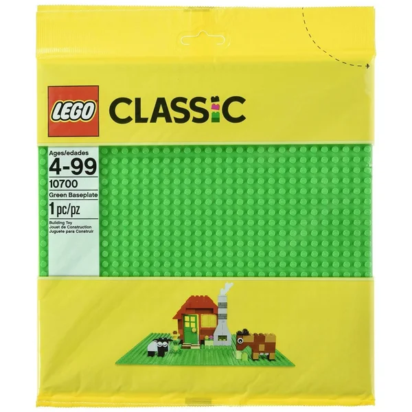 Lego Base 32 x 32 Stud 10 x 10 inch Building Plate Platform, Green (4 Pack)