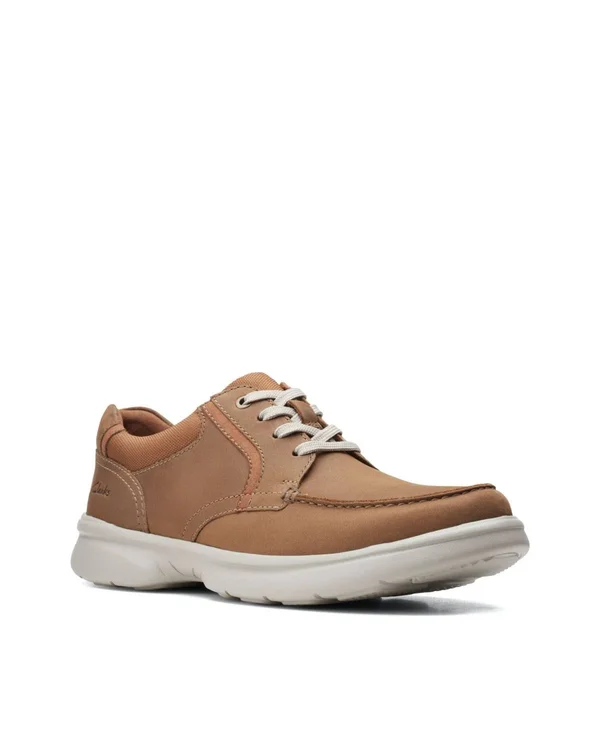 Clarks Bradley Vibe Men's Shoes Tan Leather : 9.5 D - Medium