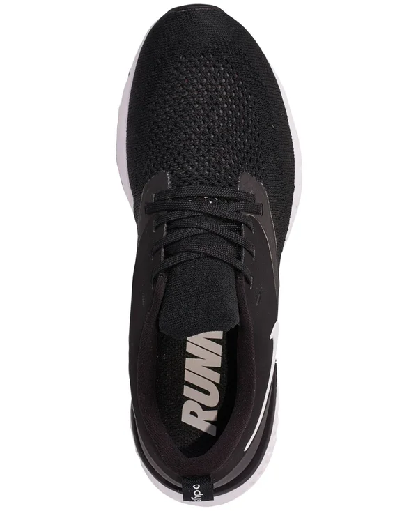 Nike Odyssey React 2 Flyknit Running Shoe Black/ White
