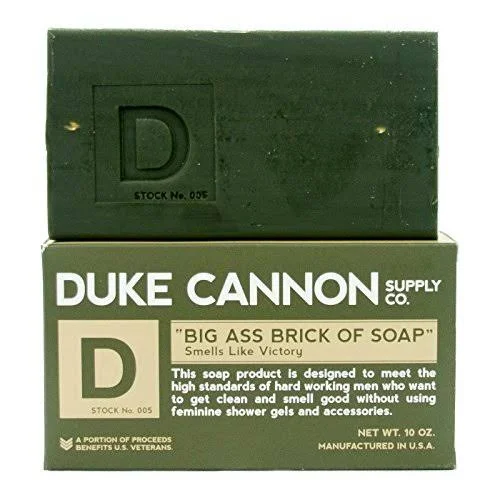 Duke Cannon Mens Grooming Bundle: Superior Grade Shaving Cream, Smells Like Victory Soap Bar, Hard-Working 2-in-1 Hair Wash