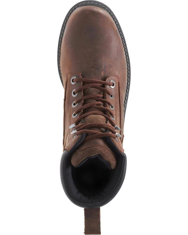 Wolverine Men's Floorhand 6 in. Waterproof Steel Toe Work Boot - Brown
