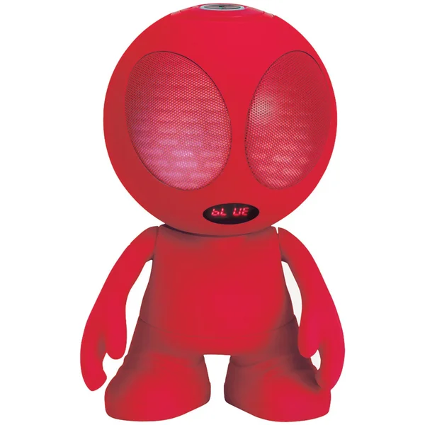 Supersonic Bluetooth Alien Portable Speaker (Red)