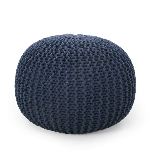 Christopher Knight Home Nahunta Pouf - Navy Blue