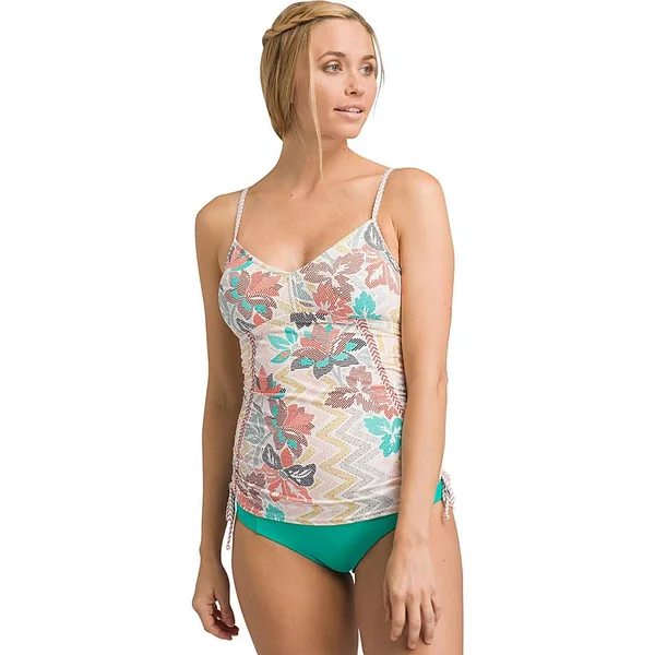 Moorea Tankini Top S - Cream Horchata