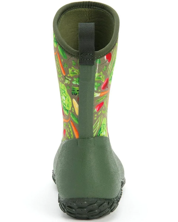 Muck Women's Muckster II Mid Boot - Green Veggie Print 9
