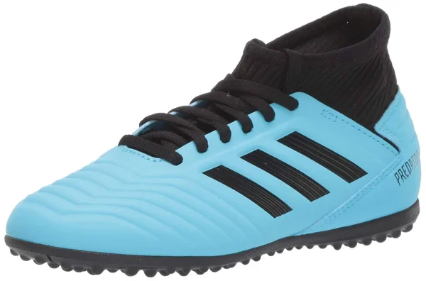 Adidas Predator Tango 19.3 Turf Shoes Bright Cyan 5.5 Kids - Soccer Cleats