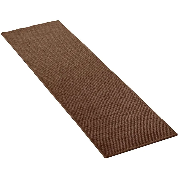 Colonial Mills LS01R060X084S 5 x 7 ft. Sunbrella Solid Braided Rug - Mink
