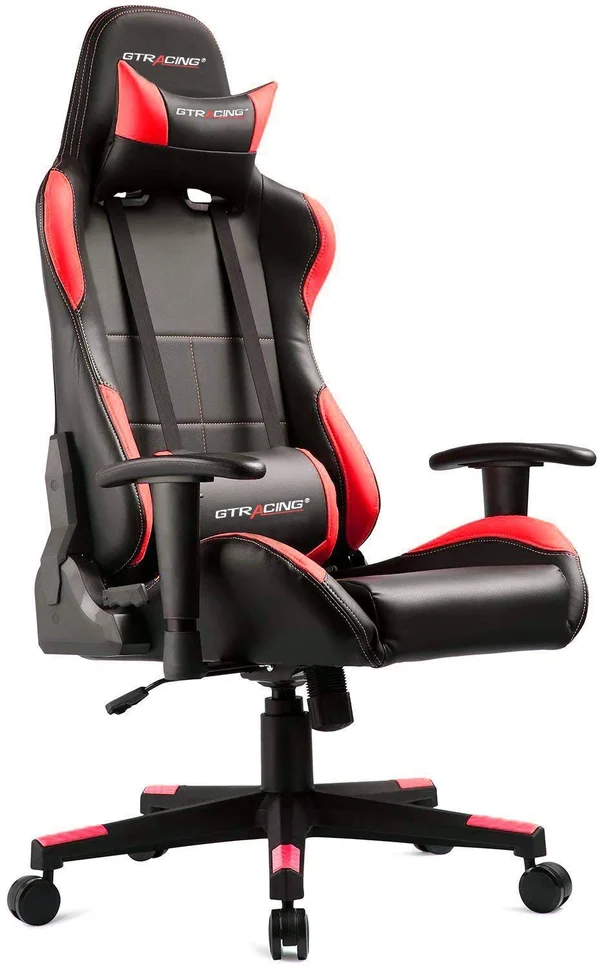 GTRACING High Back Ergonomic Gaming Chair Racing Chair Napping