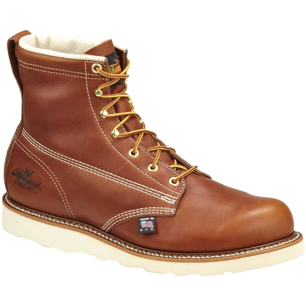 Thorogood 6x22 Plain Toe Work Boot Men's Size: 10.5