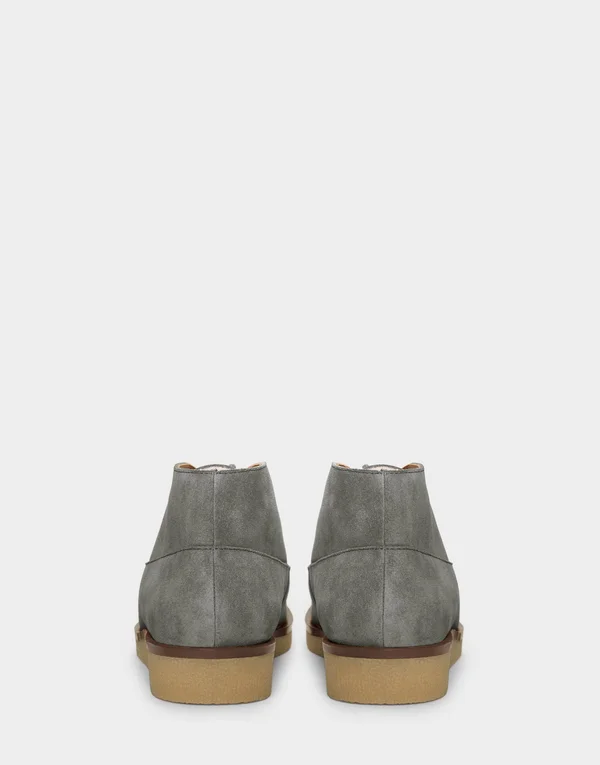 Aerosoles Women's Greenhouse Chukka Boot, Size: 5, Grey Genuine Suede
