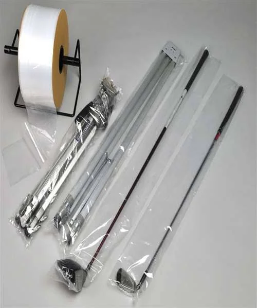 1.25 Mil Standard Poly Tubing, Clear, 3500 ft. x 36x22 Width