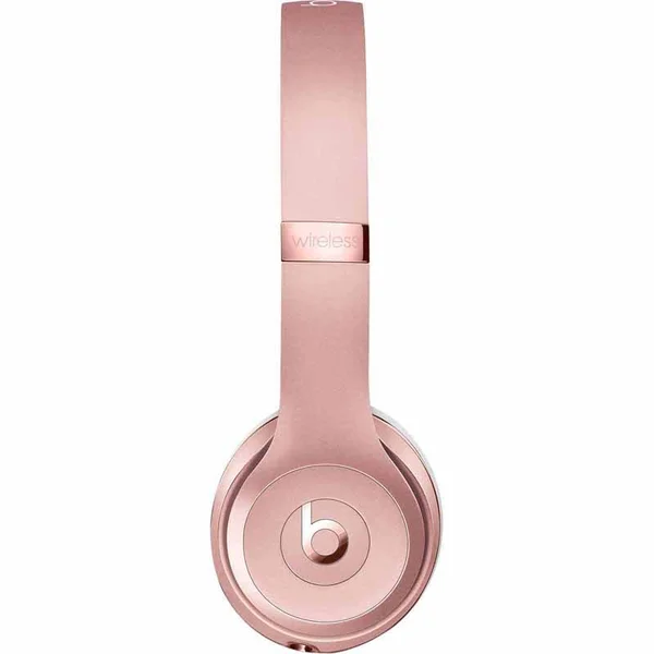 Beats Solo3 Bluetooth Wireless On-Ear Headphones with Mic - Rose Gold