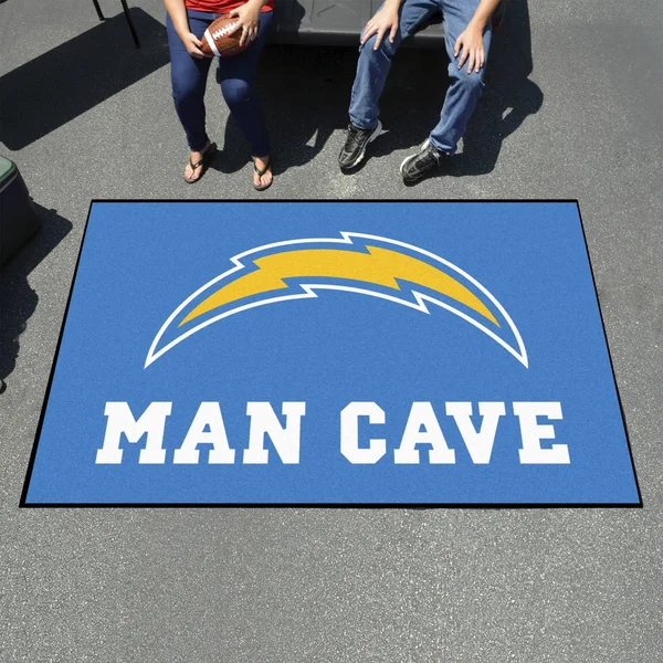 NFL - San Diego Chargers Man Cave Ultimat 5&x8& Rug