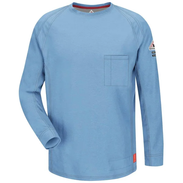 Bulwark QT32 IQ Series Long Sleeve Tee - Black - 2XL - Tall