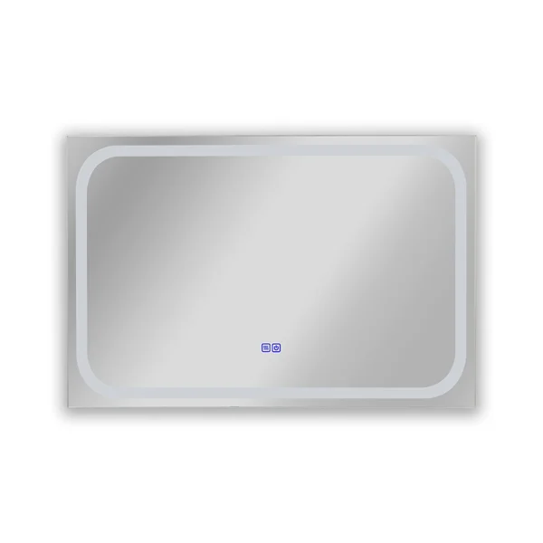 Frameless Back Lit LED Mirror - Silver
