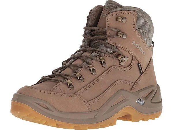 Lowa Men's Renegade GTX Mid Boots Beige 10.5 Medium