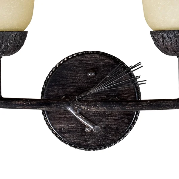 Vaxcel Sierra 4 Vanity Light, Black Walnut - W0270