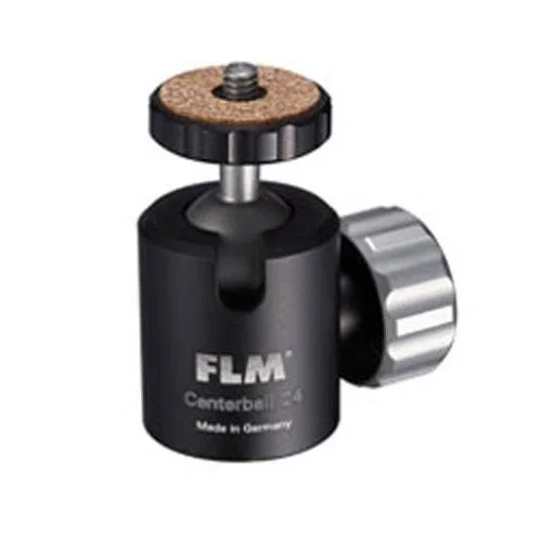 Flm CB-24E 24mm Centerball Head without Friction - 22.04 lbs Load Capacity