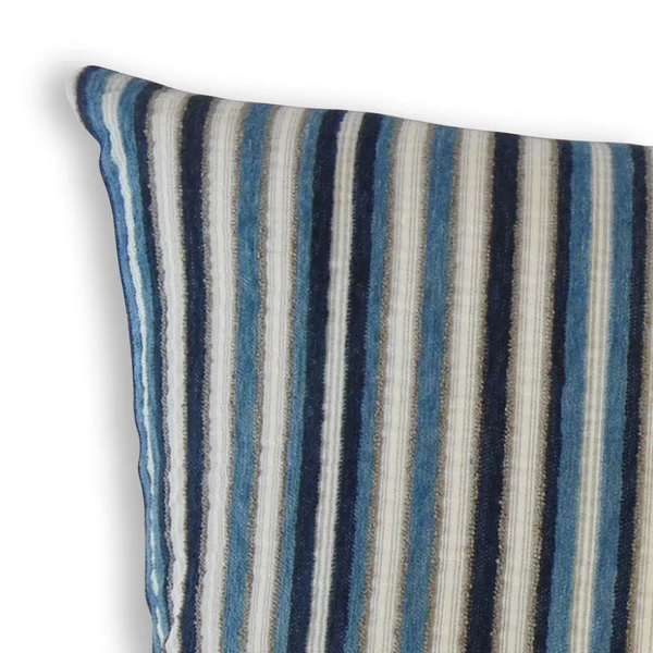 The Pillow Collection Gauthier Striped Decorative Throw Pillow Red 24 x 24