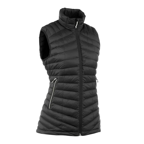 Women's Mountain Backpacking Full Down Vest Black - Xs, 8397279