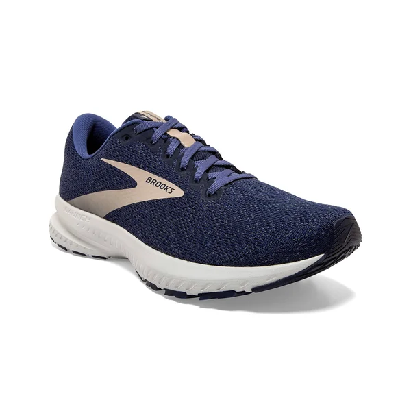 Brooks Launch 7 9, Navy/Cobblestone/Grey (Men's)