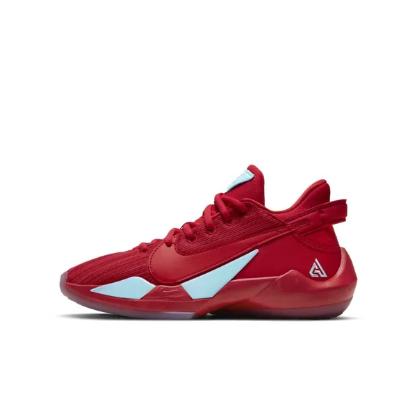 Nike Zoom Freak 2 University Red Grade School Kids& Shoes, Size: 4.5