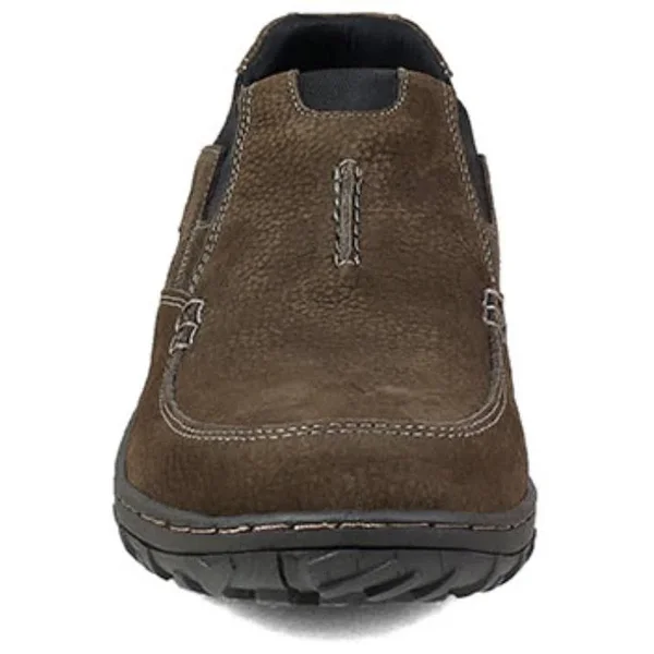 Men's Nunn Bush Quest Moc Toe Slip On, Size: 8.5, Brown