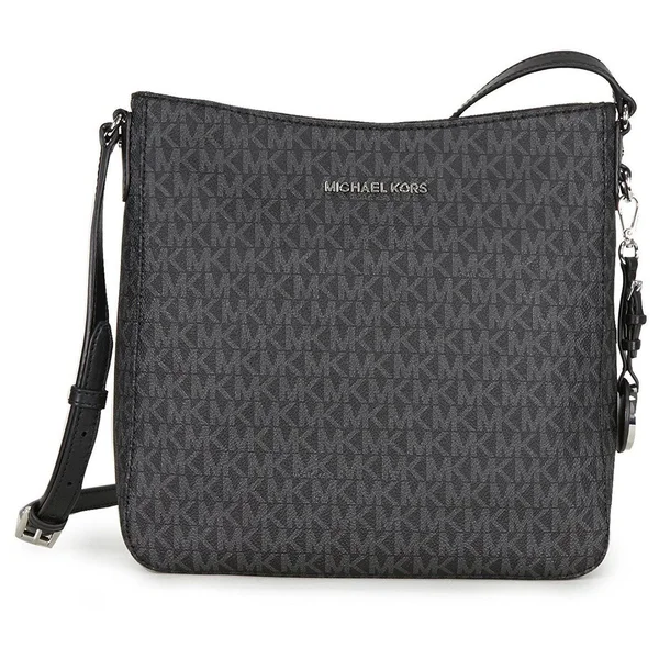 Michael Kors Jet Set Large Messenger Bag Crossbody - Black