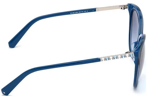 Swarovski SK0309 Sunglasses - 90W Shiny Blue - Gradient Blue
