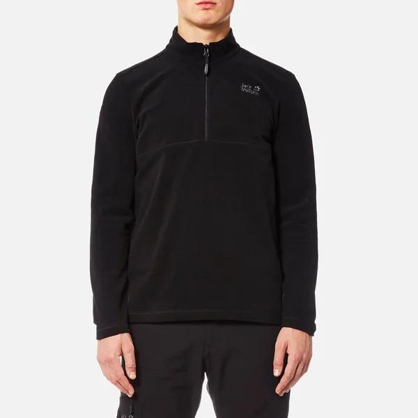 Jack Wolfskin Mens Gecko Fleece Black XXL