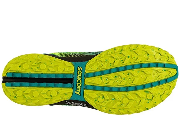 Saucony Mad River TR Citron/Black, Men's, Size: 7.5