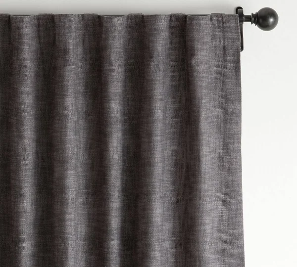 Seaton Textured Blackout Curtain, 50 x 96