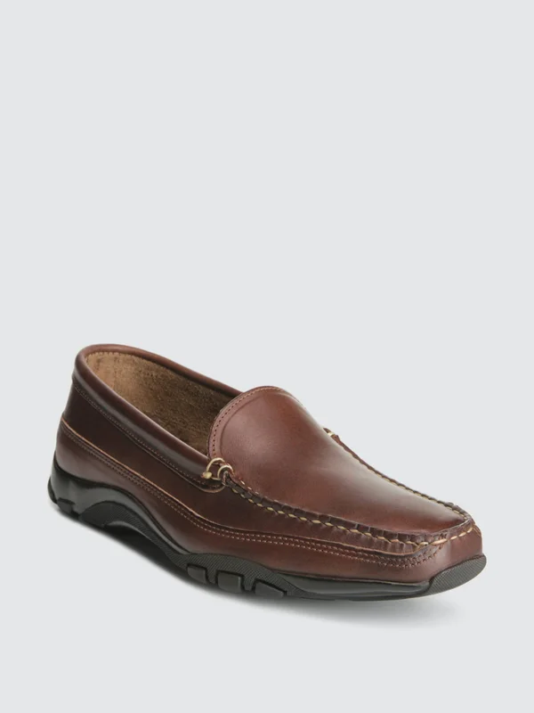 Allen Edmonds Boulder Brown Leather - Men's, Size: 7.5 Wide