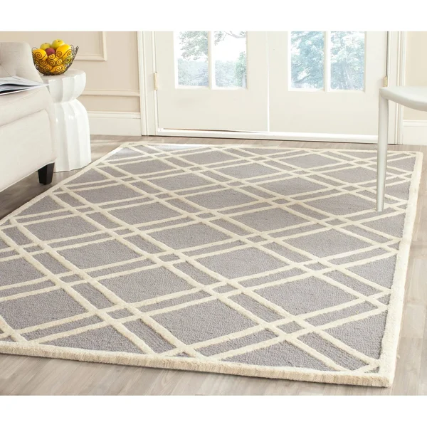 Safavieh Cambridge Navy Blue & Ivory 8& x 10& Rug