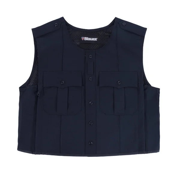 NYPD Vest Carrier - Polyester ArmorSkin Size Large Reg in Dark Navy Blue - Cotton/Polyester by Blauer
